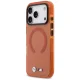 BMW M IML Shockproof MagSafe dėklas iPhone 17 Pro Max telefonui, oranžinis