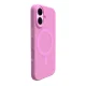 Puro Daylight MagSafe silikoninis dėklas iPhone 16, rožinis