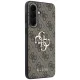 Guess Leather 4G Metal Logo Case for Samsung Galaxy A57 5G - Brown