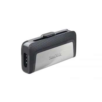 SanDisk 64GB Ultra Dual Drive USB 3.1 Type-C Flash Drive, Silver