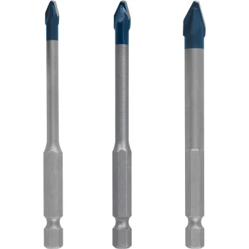 Plytelių ir keramikos grąžtų rinkinys Bosch EXPERT HEX-9 HardCeramic 5/6/8 mm, 3 vnt.