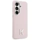 Karl Lagerfeld K Metal Logo MagSafe dėklas Samsung Galaxy S26, rausvas