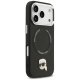 Karl Lagerfeld iPhone 17 Pro Max dėklas Karl Pin MagSafe, juodas