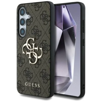 Guess Big 4G Logo Classic Logo Case for Samsung Galaxy S25+, Brown