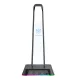 Ausinių stovas ONIKUMA ST-2 su USB jungtimis ir RGB apšvietimu, juodas