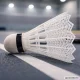 Durable Nylon Badminton Shuttlecocks 5-Piece Set for Training, White