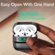 ESR Pulse HaloLock MagSafe dėklas ausinėms AirPods 4, juodas