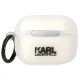 Karl Lagerfeld Ikonik Choupette dėklas AirPods Pro 1st Gen permatomas