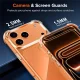 Hibridinis dėklas iPhone 18 Pro / 17 Pro su kameros apsauga, skaidrus