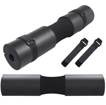 Foam Barbell Pad for Neck and Shoulder Protection FT49, Black