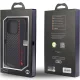 Telefono dėklas Audi Carbon Fiber Stripe skirtas iPhone 13 Pro Max 6.7\", juodas