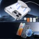 Samsung Galaxy S25 FE Case Hybrid Armor X with Stand & MagSafe, Transparent