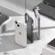 Ringke Fusion Bumper dėklas telefonui iPhone 14 Plus, pilkas