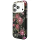 Guess Blossom Roses Print MagSafe case for iPhone 18 Pro / 17 Pro, black