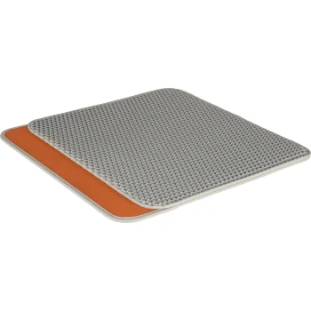 „Petkit Pura Max 2 / Pura X“ vandeniui atsparus kačių tualeto kilimėlis, pilkas/oranžinis