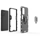 Dėklas Samsung Galaxy A72 4G Ring Armor su stovu, juodas