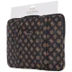 Guess Sleeve Peony Pocket Triangle 14\" nešiojamojo kompiuterio dėklas, juodas