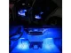 LED automobilių salono apšvietimas su pulteliu (4 x 12 LED)