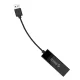 Tinklo adapteris Orico UTJ-U3 USB-A 3.0 į RJ45 Gigabit Ethernet, juodas