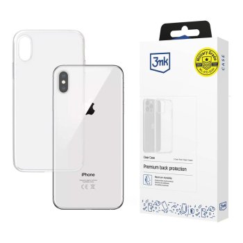3Mk Protection Clear Case dėklas, skirtas iPhone Xs Max, skaidrus