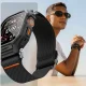 Spigen Lite Fit Pro dirželis ir apsauginis stiklas Apple Watch Ultra 49mm, Matte Black