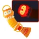 Children\'s Small Accordion Harmony Musical Instrument with lighting, owl