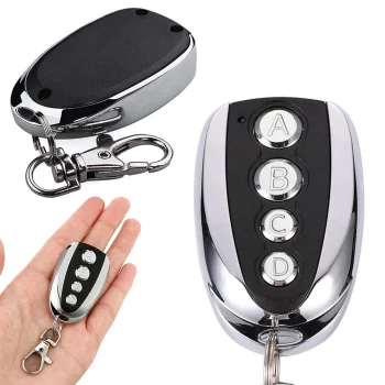 Universal Remote Control for Barriers Alarm Systems Gates Programmable Duplicator, 433.92 MHz