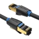 Tinklo laidas Vention IKABF CAT8 SFTP 40Gbps, 1 m, juodas