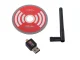 Wi-Fi tinklo plokštė su antena, USB adapteris, 1200Mbps