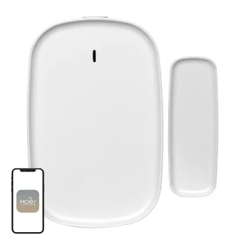 MOES ZSS-S01-GWM-C-MS Zigbee durų ir langų atidarymo jutiklis