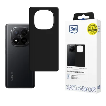 3mk Matt Case Pro for Xiaomi Redmi Note 15 Pro+ 5G, Matte Black