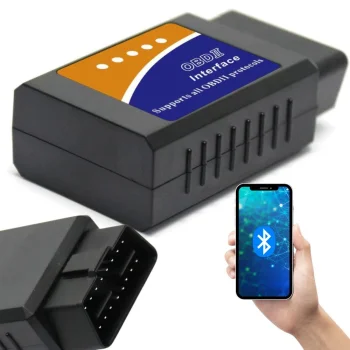 ELM 327 v2 Bluetooth OBD2 automobilio diagnostikos skeneris