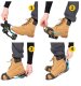 MOUNTAIN GOAT Ice Snow Traction Cleats Crampons Anti-Slip Snow Shoes Cleats for Men Women Hiking, Size L (41-44)