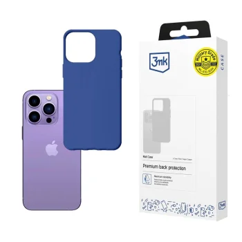 Dėklas „3mk Matt Case“, skirtas „iPhone 14 Pro“, mėlynas