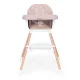Ecotoys 2-in-1 maitinimo kėdutė, smėlio spalvos (130160)