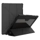 Nillkin Bumper Leather Case Pro planšetinio kompiuterio dėklas Samsung Galaxy Tab S9+, juodas