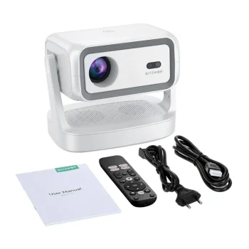 Išmanusis projektorius Blitzwolf BW-V12 Full HD su Google TV