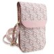 Guess G Cube Stripe rankinė telefonui GUWBHGCFSEP, rožinė