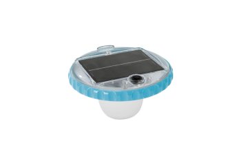Intex plūduriuojantis saulės energijos LED baseino šviestuvas, 16.8x10.8 cm