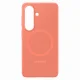 Samsung Silicone Magnet dėklas skirtas Galaxy S26+ su MagSafe, raudonas