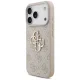 Guess dėklas iPhone 17 Pro telefonui 4G Strap 4G Classic Logo, rožinis