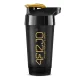 Sportinis plaktuvas 4Fizjo ULTRA, 700 ml, juodas / auksinis