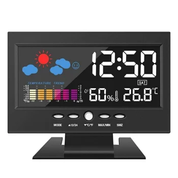 Home Weather Station with Alarm Clock, Calendar and Colour Display