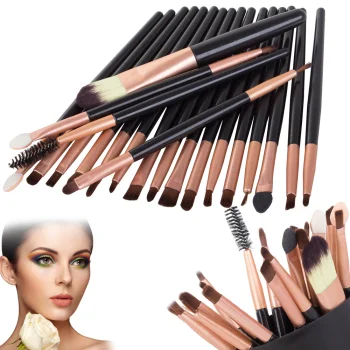 Professional Makeup Brush Set, 20 pcs