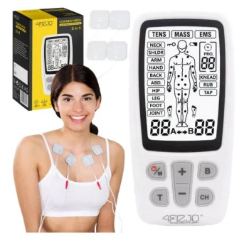 Belaidis elektrostimuliatorius 4Fizjo 965 Combo MED+ TENS/EMS/MASS