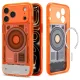 Spigen Ultra Hybrid MagSafe dėklas iPhone 18 Pro / 17 Pro, oranžinis (Tangerine)
