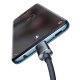 Baseus Crystal Shine USB Type C to USB Type C Data Charging Cable 100W, 2m, Black