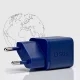 Sieninis įkroviklis SBS TETRGAN1C20B 20W GaN su Power Delivery, mėlynas