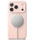 Ringke Silicone MagSafe dėklas Apple iPhone 18 Pro, Pink Sand