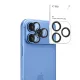 Kameros apsauginis stiklas Tech-Protect Camring Fit+ iPhone 18 Pro / 18 Pro Max, juodas